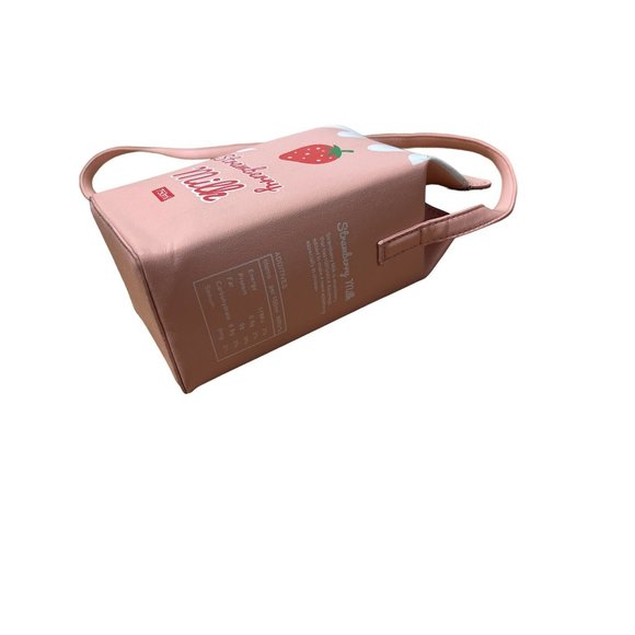 Unbranded Bags Novelty Bag Strawberry Milk Carton Crossbody Handbag